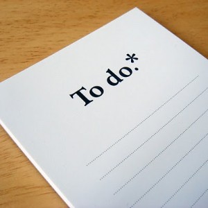 to do list