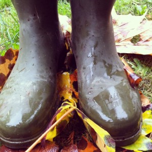 rubber boots