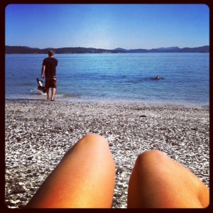 Beddis Beach, Saltspring island