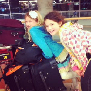 air travel with kids