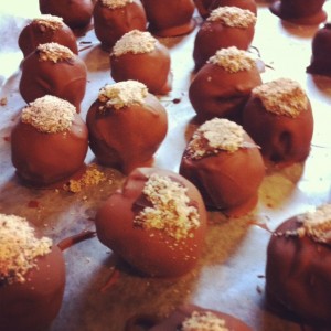 Chocolate Hazelnut truffles