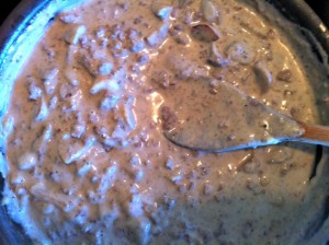 beef stroganoff