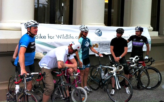 angella goran, canadian wildlife federation, burnbrae eggs, bike ride