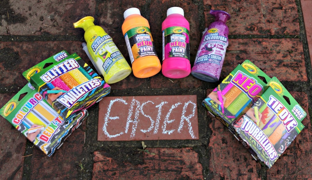 fun items for easter baskets, outdoor games, sidewalk chalk, 