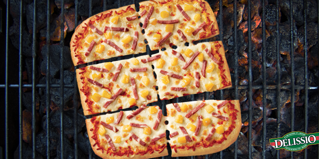 How to BBQ a frozen pizza 
