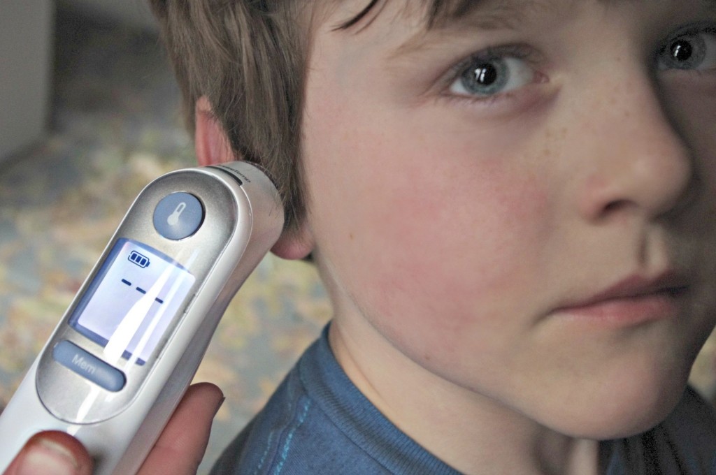 Braun Thermoscan Ear Thermometer.